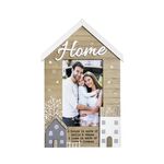 Home Is A House Wooden 4" x 6" Photo Frame